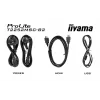 Monitorius iiyama ProLite T2252MSC-B2 54,6 cm (21,5 colio) Full HD 1920x1080 LCD liečiamuoju ekranu juodas
