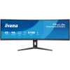 Monitorius iiyama G-MASTER 45 inch LCD lenktas UWQHD 113 cm (44,5 inch) 5120 x 1440 pikselių Dual QHD LED juodas