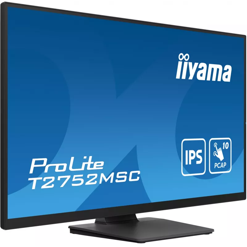 Monitorius iiyama ProLite T2752MSC-B1 27 colių Full HD LED liečiamas ekranas juodas