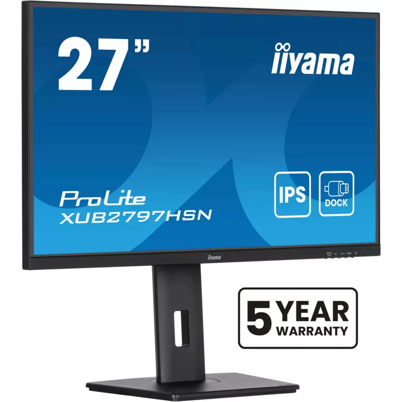 Monitorius iiyama ProLite XUB2797HSN-B2 27 colių Full HD LED juodas
