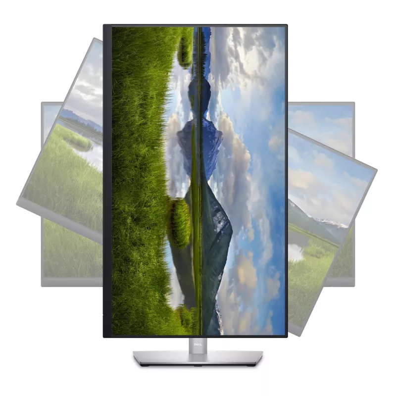 DELL P2723QE 27 colių 4K USB-C Hub monitorius, 68.6 cm (27 inch), 3840 x 2160, 4K Ultra HD, LCD, 5 ms, juodas
