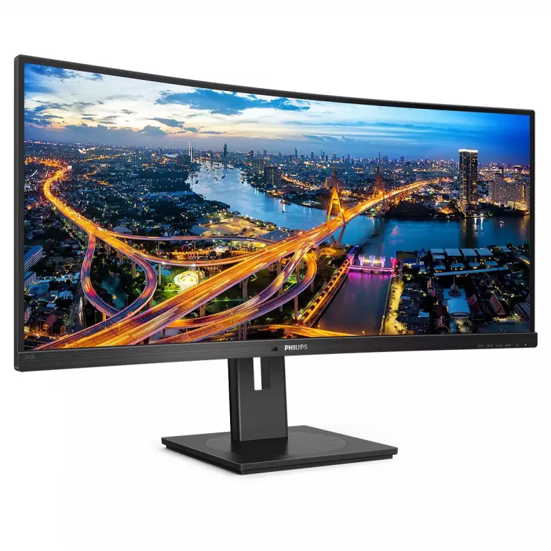Philips B Line 345B1C/00 monitorius 86,4 cm (34 colių) 3440 x 1440 pikselių Quad HD LCD juodas