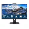 Philips P Line 329P1H/00 monitorius 80 cm (31,5 colio) 3840 x 2160 pikselių 4K Ultra HD LED juodas