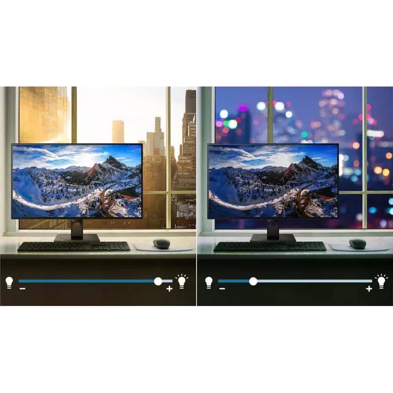 Philips P Line 329P1H/00 monitorius 80 cm (31,5 colio) 3840 x 2160 pikselių 4K Ultra HD LED juodas