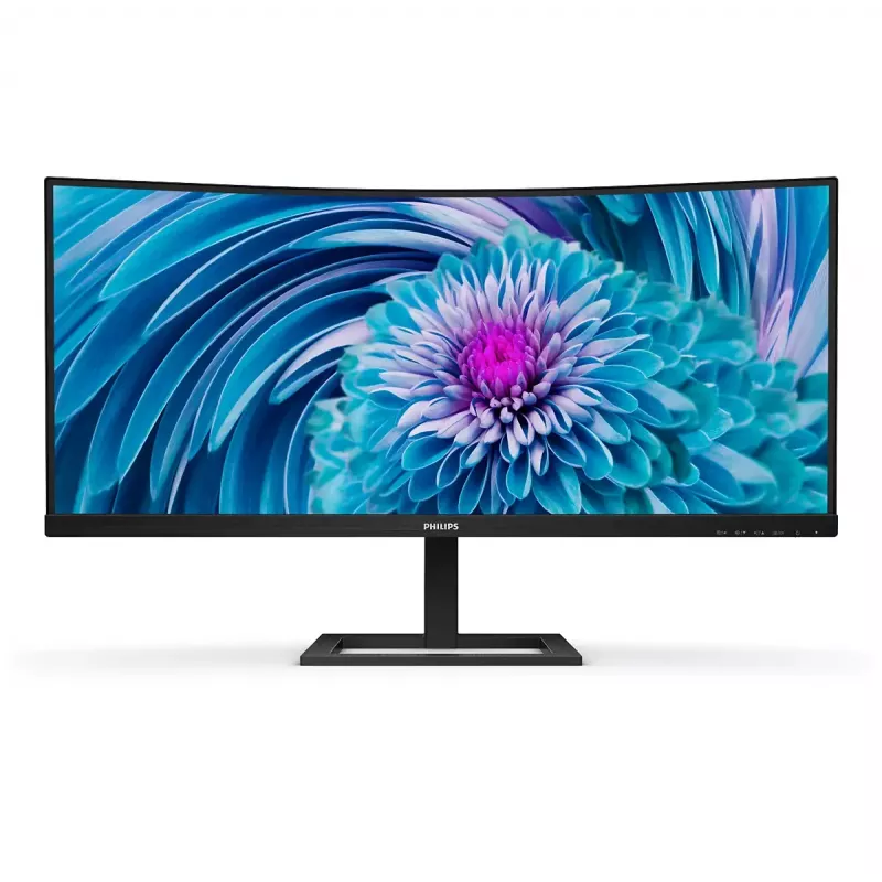 Philips E Line 346E2CUAE/00 monitorius 86,4 cm (34 colių) 3440 x 1440 pikselių Wide Quad HD+ LCD juodas