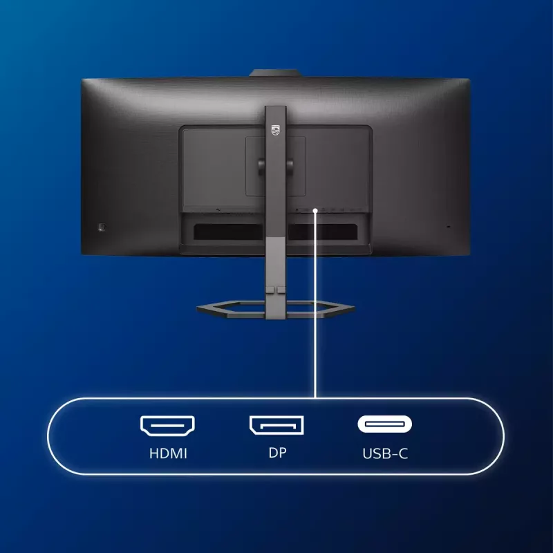 Philips 5000 serijos 34E1C5600HE/00 monitorius 86,4 cm (34 colių) 3440 x 1440 pikseliai 4K Ultra HD LED juodas