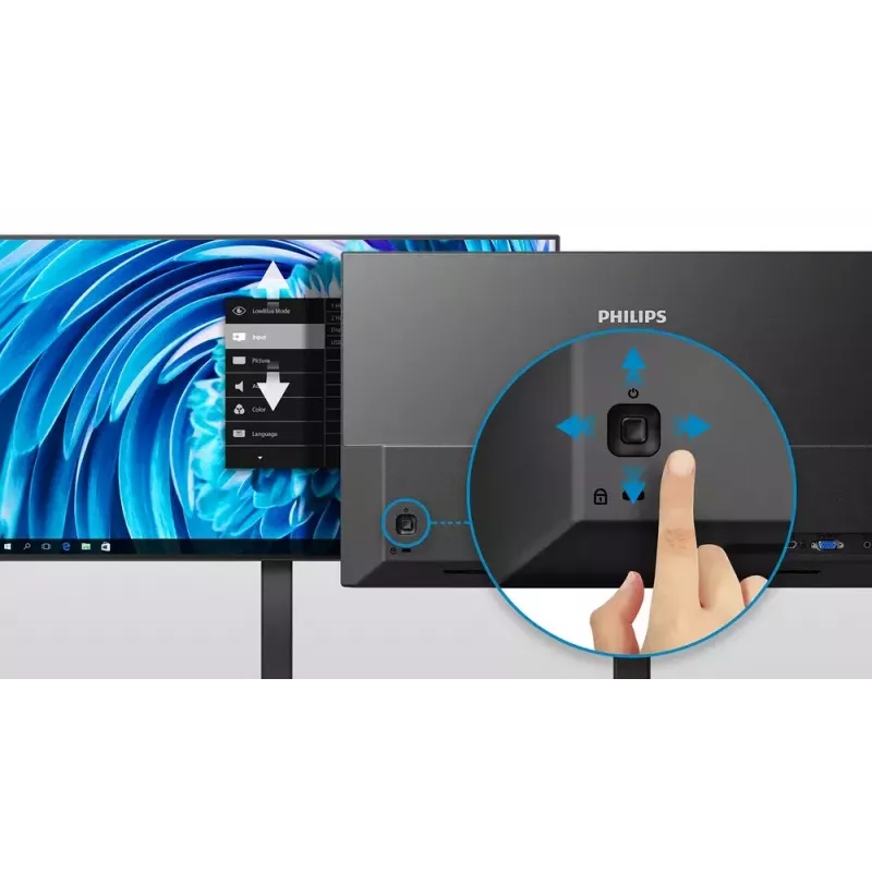 Monitorius Philips 1000 Series 27E1N1100A/00 – 27 colių Full HD (1920x1080), IPS, 100 Hz, FreeSync, 4 ms, 250 cd/m²
