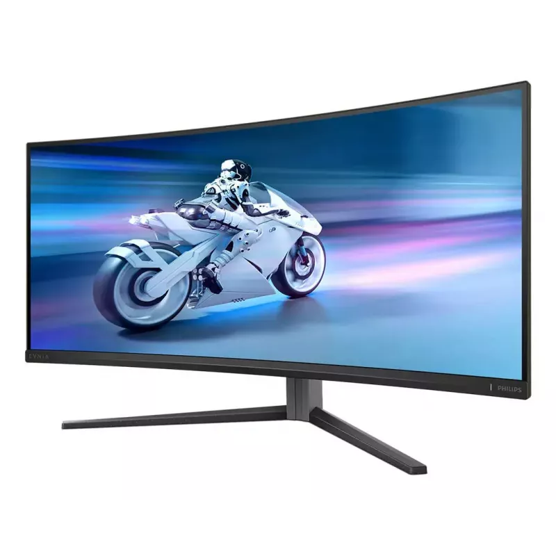 Philips Evnia 34M2C6500/00 monitorius 86,4 cm (34 colių) 3440 x 1440 pikselių Wide Quad HD QD-OLED pilkas