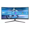 Philips Evnia 34M2C6500/00 monitorius 86,4 cm (34 colių) 3440 x 1440 pikselių Wide Quad HD QD-OLED pilkas