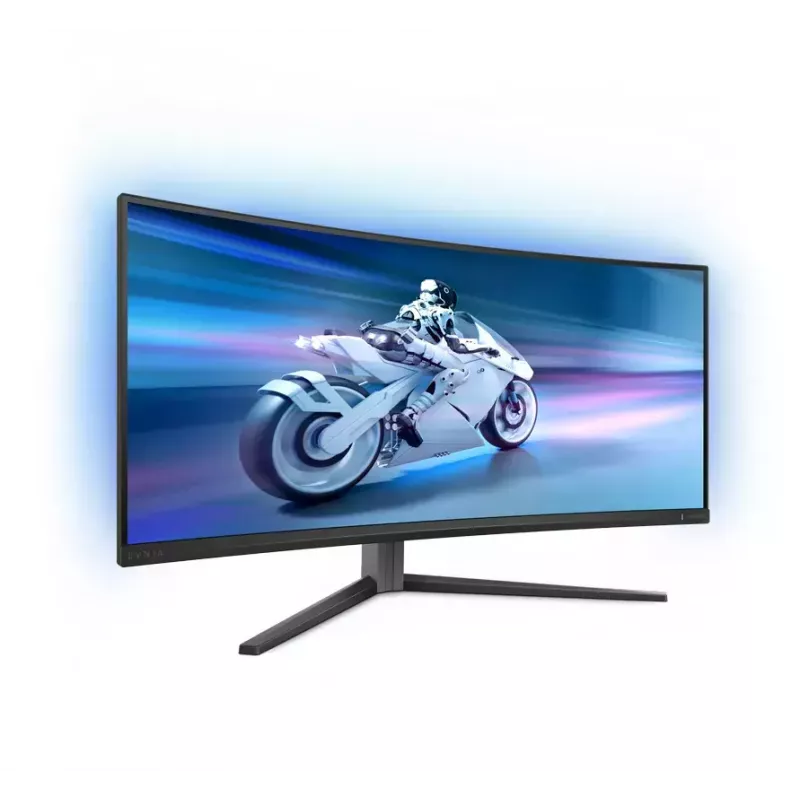 Philips Evnia 34M2C6500/00 monitorius 86,4 cm (34 colių) 3440 x 1440 pikselių Wide Quad HD QD-OLED pilkas