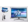 Philips Evnia 34M2C6500/00 monitorius 86,4 cm (34 colių) 3440 x 1440 pikselių Wide Quad HD QD-OLED pilkas