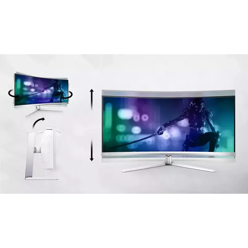 Philips Evnia 8000 32M2N8900/00 kompiuterio monitorius 80 cm (31,5 colio) 3840 x 2160 pikselių 4K Ultra HD QD-OLED Baltas