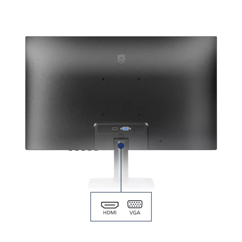 Philips 24E2N1100LB/00 23,8 colio LCD monitorius – Full HD, VA, 100 Hz, 4 ms, 250 cd/m², VESA, HDMI ir VGA, juodas