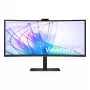 Samsung S65VC 34 colių UltraWide Quad HD lenktas VA LCD monitorius su USB-C PD 90W, įmontuotais garsiakalbiais, 100 Hz