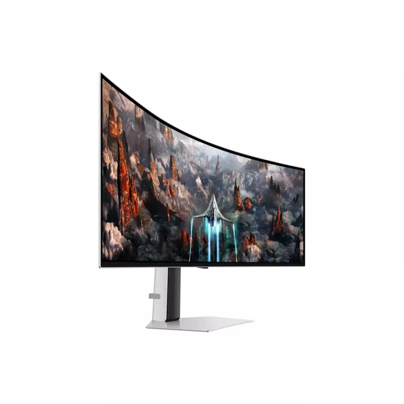 Samsung G93SC monitorius 124,5 cm (49 colių) 5120 x 1440 Dual QHD OLED sidabrinis