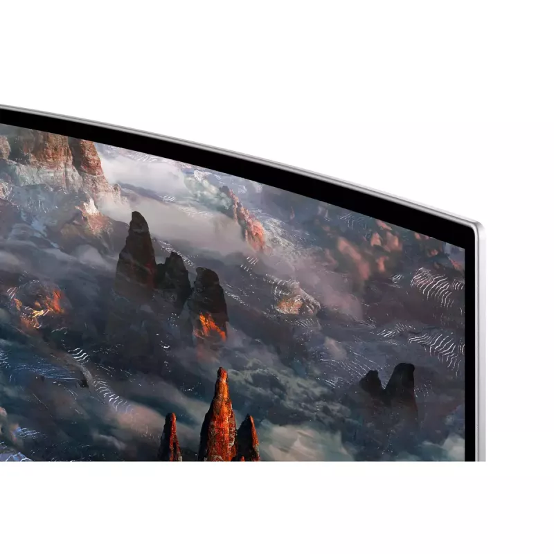 Samsung G93SC monitorius 124,5 cm (49 colių) 5120 x 1440 Dual QHD OLED sidabrinis