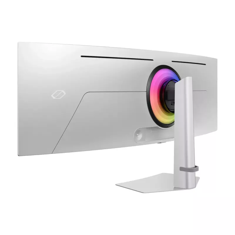 Samsung G93SC monitorius 124,5 cm (49 colių) 5120 x 1440 Dual QHD OLED sidabrinis