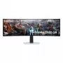 Samsung G93SC monitorius 124,5 cm (49 colių) 5120 x 1440 Dual QHD OLED sidabrinis