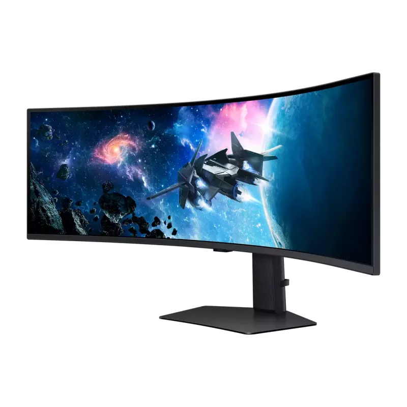Samsung G95C kompiuterio monitorius 124,5 cm (49 col.) 5120 x 1440 Dual QHD LED juodas