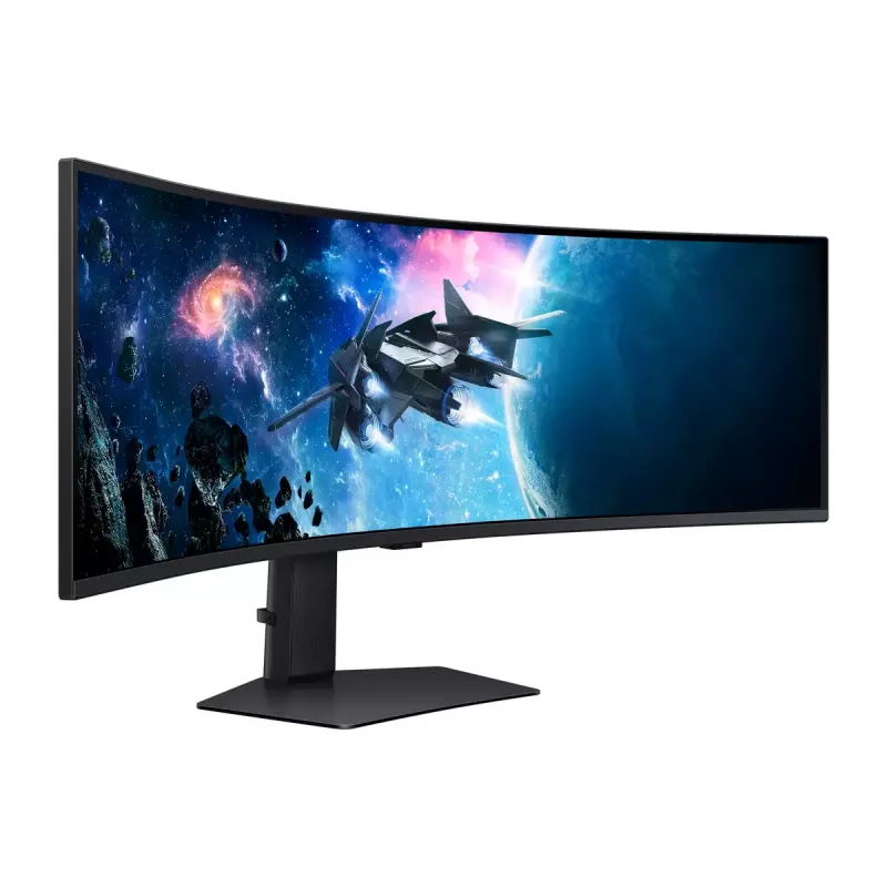 Samsung G95C kompiuterio monitorius 124,5 cm (49 col.) 5120 x 1440 Dual QHD LED juodas