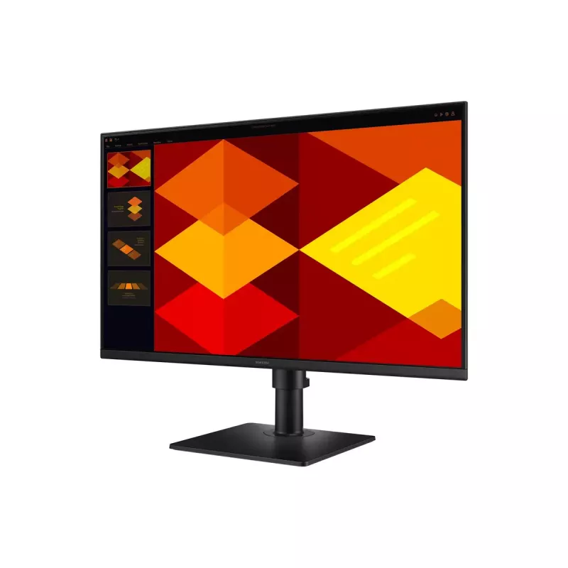 Samsung S40GD 27 colių LCD monitorius – Full HD, IPS, 100 Hz, aukštis reguliuojamas, juodas