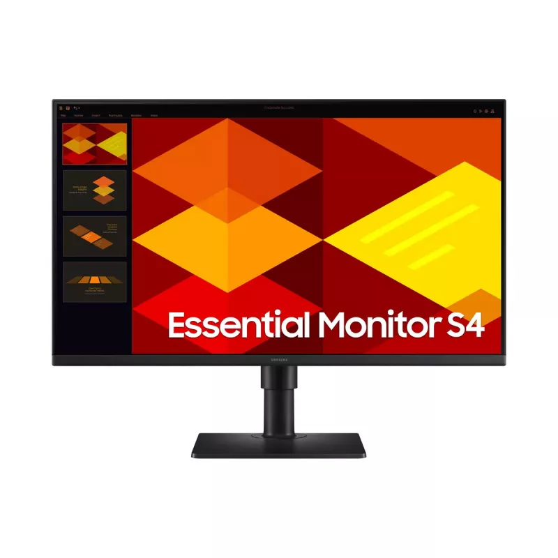 Samsung S40GD 27 colių LCD monitorius – Full HD, IPS, 100 Hz, aukštis reguliuojamas, juodas