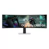 49 colių lenktas OLED monitorius Samsung S49DG910SU – Dual QHD 5120×1440, 32:9, 0,03 ms, 2×USB-C, VESA, reguliuojamas aukštis