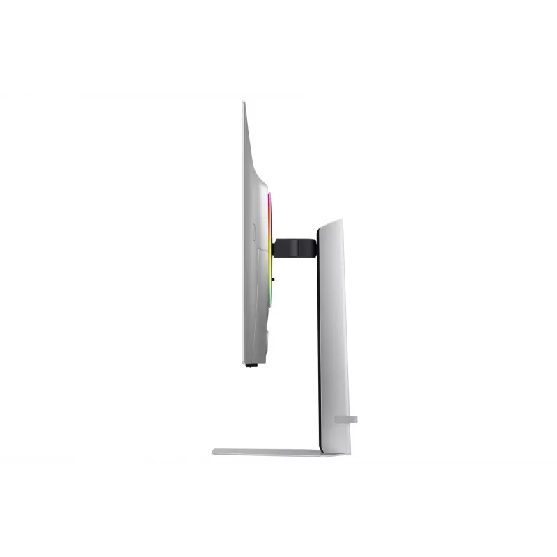 Monitorius Samsung S32FG810SU 32 colių OLED 4K UHD 2160 x 3840, 0,03 ms, VESA, aukščio reguliavimas, sidabrinis