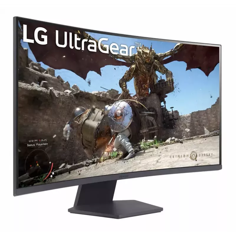 LG 32GS60QC-B monitorius 80 cm (31,5 colio) 2560 x 1440 pikselių Quad HD LCD juodas