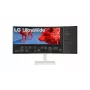 LG 38BR85QC-W kompiuterio monitorius 96,5 cm (38 col.) 3840 x 1600 UltraWide Quad HD+ baltas