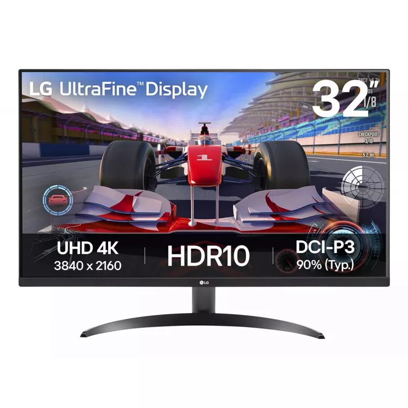 LG 32UR500K-B monitorius 80 cm (31,5 colio) 4K Ultra HD LCD juodas