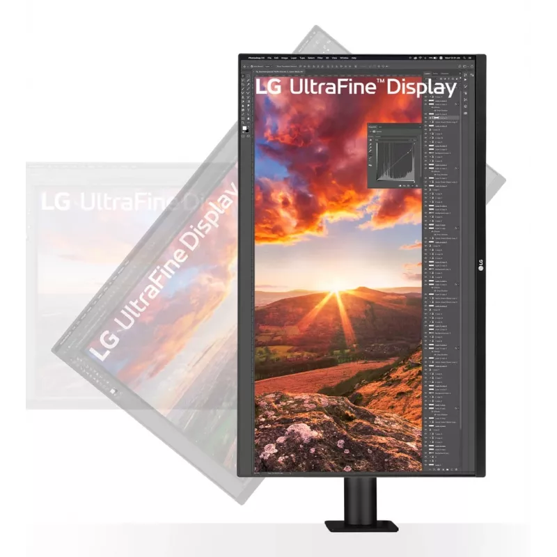 LG 32UN880K-B.AEK 31,5 colio 4K IPS monitorius