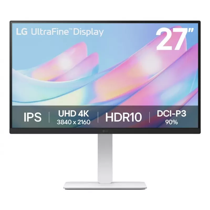LG 27US550-W monitorius 68.6 cm (27 colių) 3840 x 2160 pikselių 4K Ultra HD LCD baltas