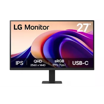 Monitorius LG 27 colių IPS QHD 2560x1440 (27U631A-B), 27 col., 100 Hz, 5 ms, HDR10, USB-C PD 15W, VESA