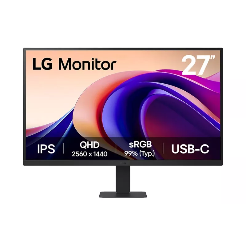 Monitorius LG 27 colių IPS QHD 2560x1440 (27U631A-B), 27 col., 100 Hz, 5 ms, HDR10, USB-C PD 15W, VESA