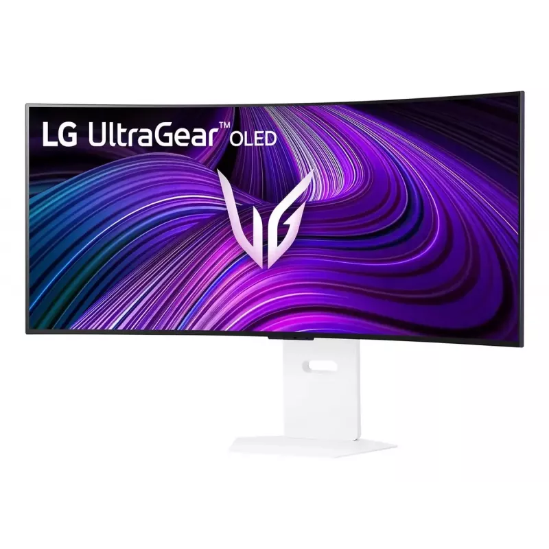 39 colių OLED monitorius LG 39GX90SA-W — 3440 x 1440, 21:9, lenktas, įmontuoti garsiakalbiai, VESA, USB-C