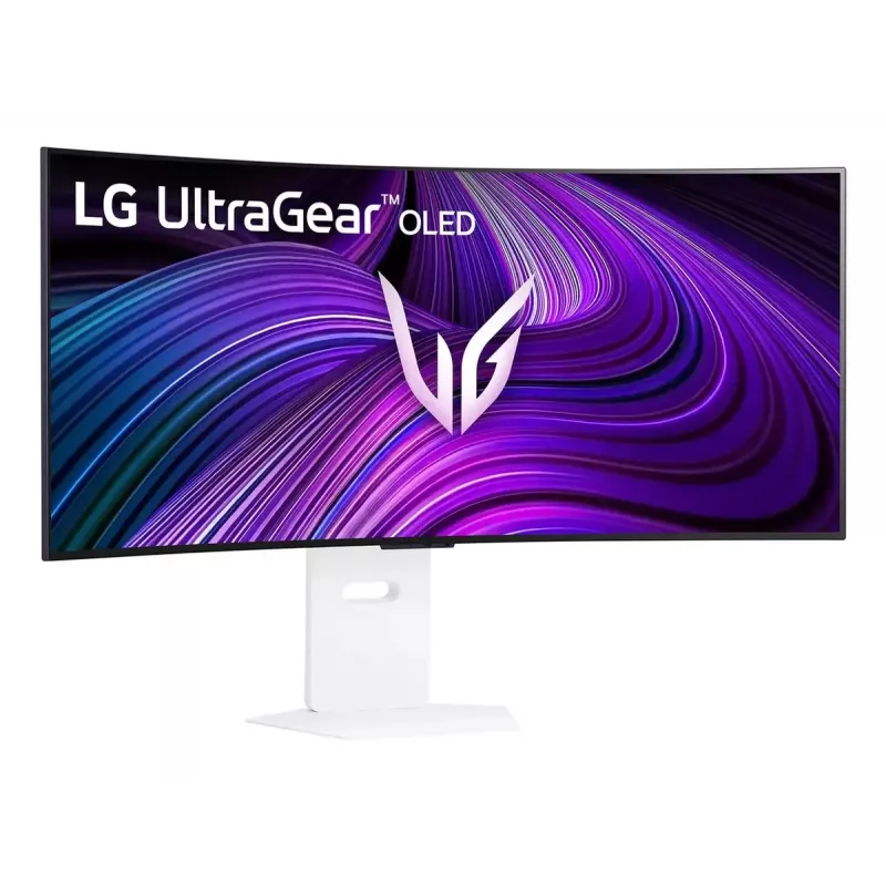39 colių OLED monitorius LG 39GX90SA-W — 3440 x 1440, 21:9, lenktas, įmontuoti garsiakalbiai, VESA, USB-C