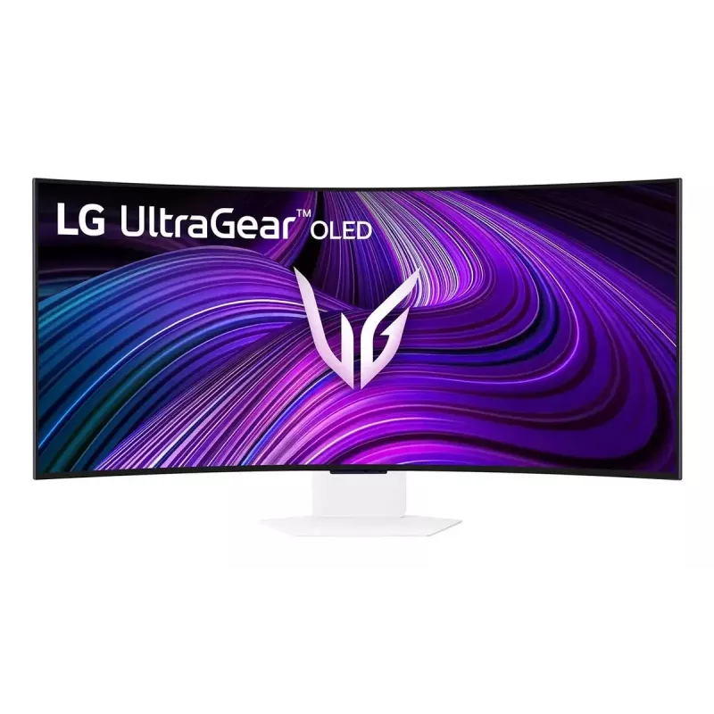 39 colių OLED monitorius LG 39GX90SA-W — 3440 x 1440, 21:9, lenktas, įmontuoti garsiakalbiai, VESA, USB-C