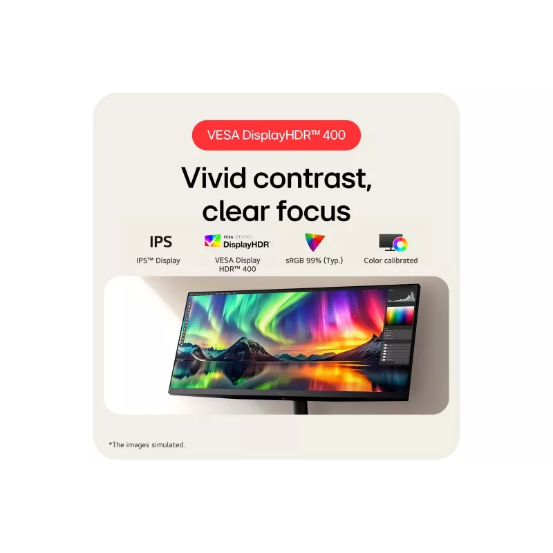 Monitorius LG 34U511A-B 86,4 cm (34 colių) WFHD LED juodas