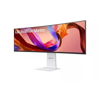 LG 49U950A-W kompiuterio monitorius 124,5 cm (49 coliai) 5120 x 1440 pikselių Dual QHD LED juodas, baltas