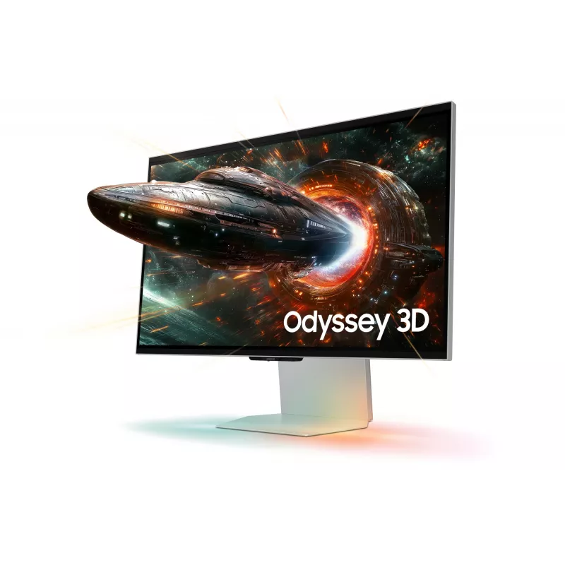 Samsung G90XF kompiuterio monitorius 68,6 cm (27 col.) 3840 x 2160 4K Ultra HD LCD sidabrinis