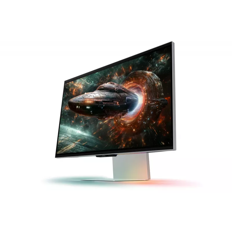 Samsung G90XF kompiuterio monitorius 68,6 cm (27 col.) 3840 x 2160 4K Ultra HD LCD sidabrinis