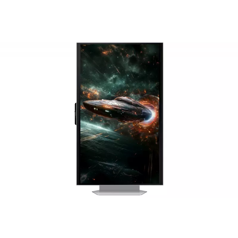 Samsung G90XF kompiuterio monitorius 68,6 cm (27 col.) 3840 x 2160 4K Ultra HD LCD sidabrinis