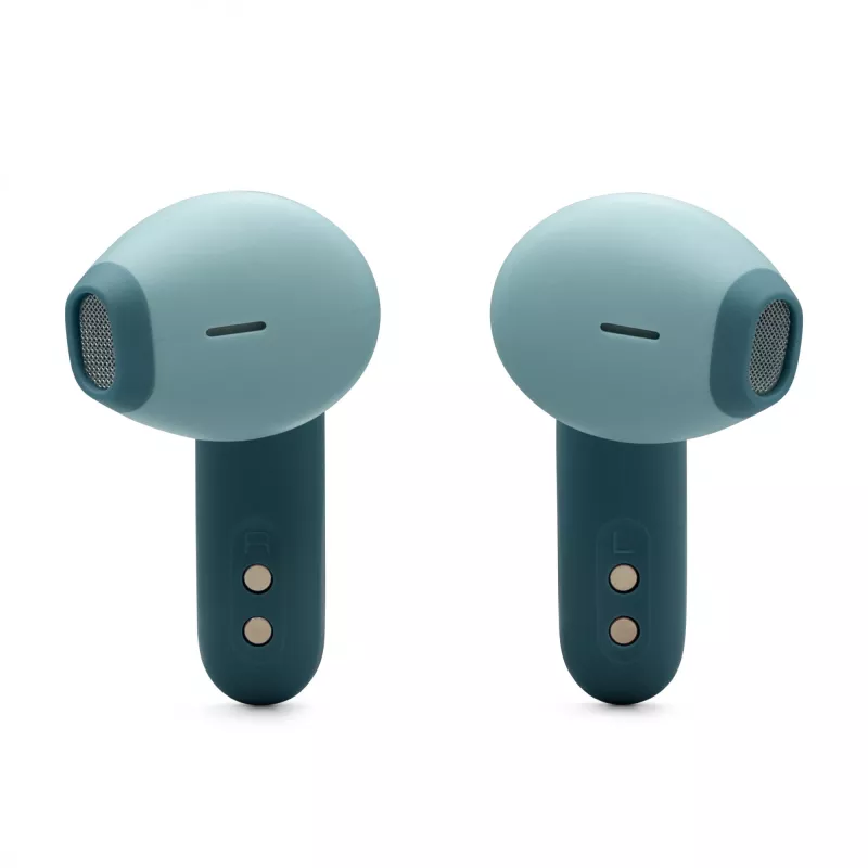 JBL Wave Flex 2 belaidės ausinės į ausis, skambučiams ir muzikai, USB Type-C, Bluetooth, mėlyna