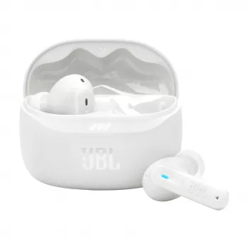 JBL Tune Beam 2 belaidės ausinės į ausis, baltos