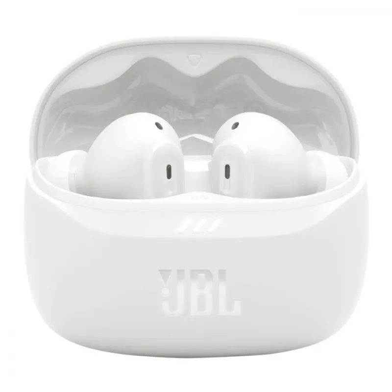 JBL Tune Beam 2 belaidės ausinės į ausis, baltos