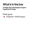 HP 982X didelės talpos purpurinis originalus PageWide kasetė, purpurinė, 1 vnt., 16000 puslapių