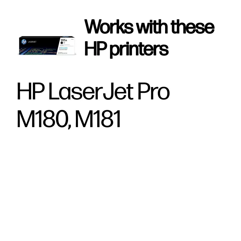 HP 205A juodas originalus lazerinio spausdintuvo kasetė, 1100 puslapių, juoda, 1 vnt.