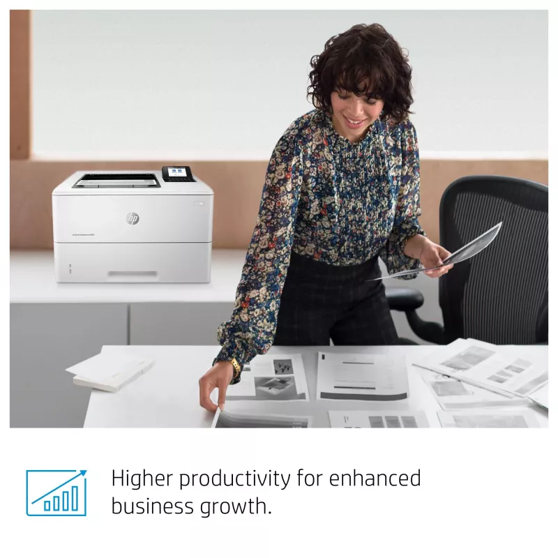 HP LaserJet Enterprise M507dn spausdintuvas, lazerinis, 1200 x 1200 DPI, A4, 43 ppm, dvipusis spausdinimas, tinklo paruoštas