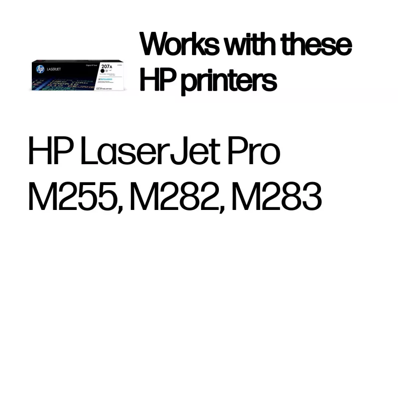 Kasetė HP 207A Original Black LaserJet 1300 puslapių
